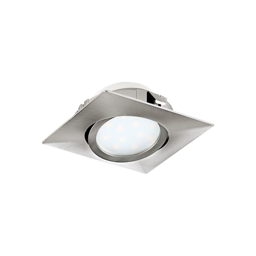 Eglo - KOMPLEKTS 3x LED iebūvējams griestu gaismeklis PINEDA 1xLED/4,9W/230V
