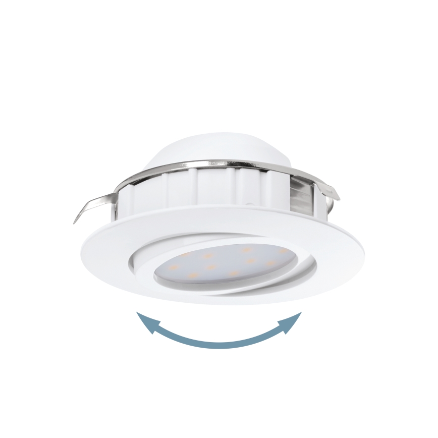 Eglo - KOMPLEKTS 3x LED iegremdējama lampa PINEDA 1xLED/4,9W/230V
