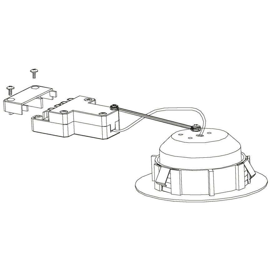 Eglo - PINEDA LED iebūvējamais griestu gaismekļu komplekts, 3x LED/4,9W/230V