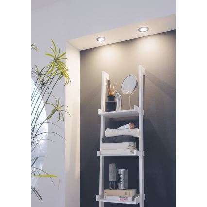 Eglo 95855- LED iebūvējams griestu gaismeklis PINEDA 1xLED/5,5W/230V