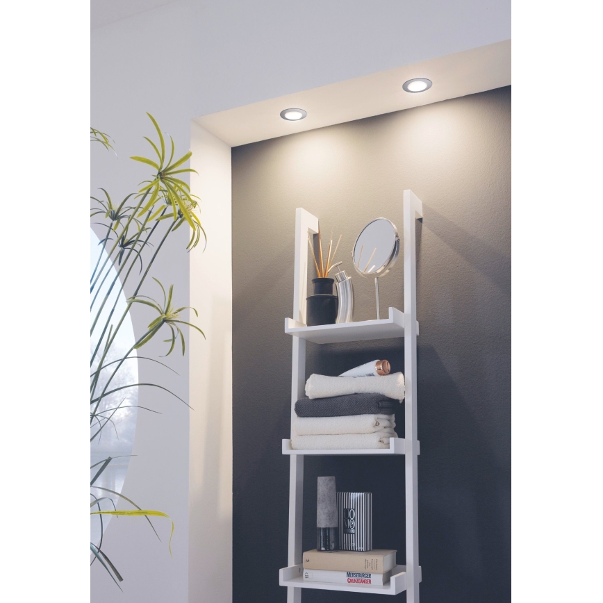 Eglo 95855- LED iebūvējams griestu gaismeklis PINEDA 1xLED/5,5W/230V