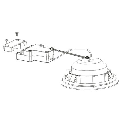 Eglo - LED iebūvējamais griestu lukturis LED/11W/230V