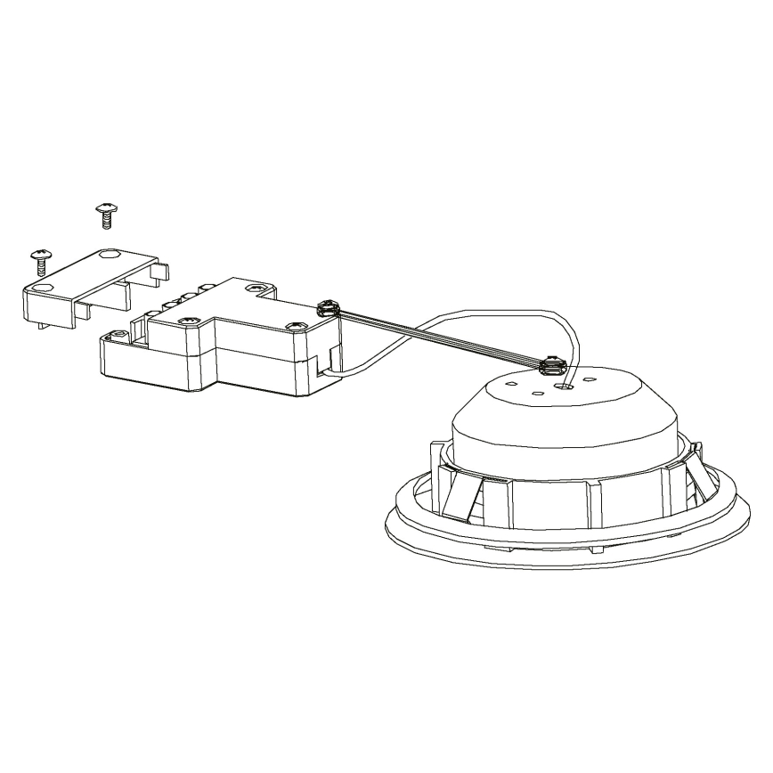 Eglo - LED iebūvējamais griestu lukturis LED/11W/230V