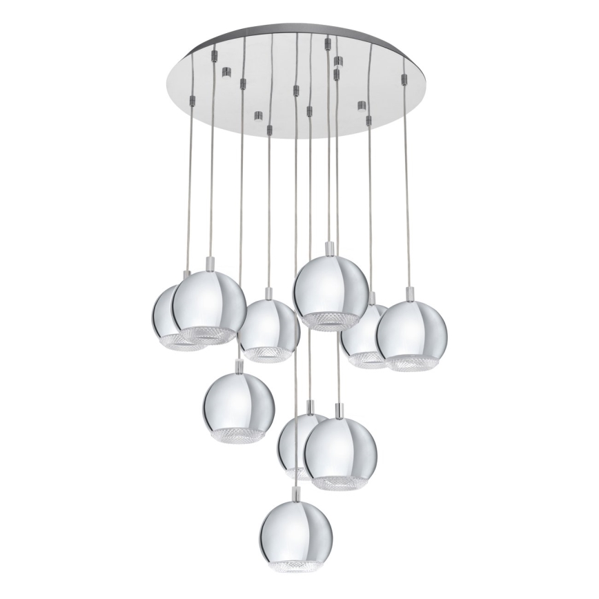 Eglo - LED lustra 10xGU10-LED/4W/230V