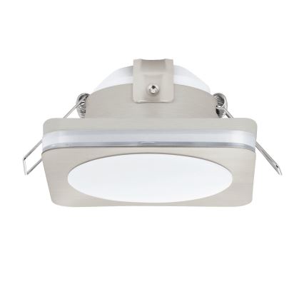 Eglo 95921- LED vannas istabas griestu iebūvējamais gaismeklis PINEDA 1 LED/6W/230V IP44