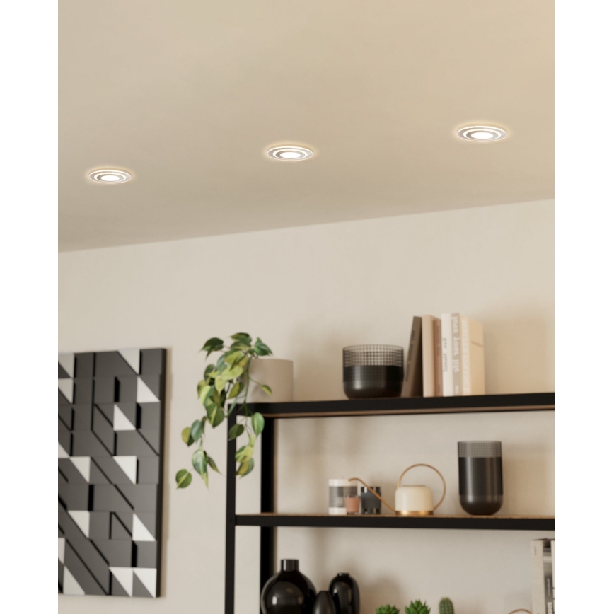 Eglo - LED iebūvējams griestu gaismeklis 1xLED/11W/230V
