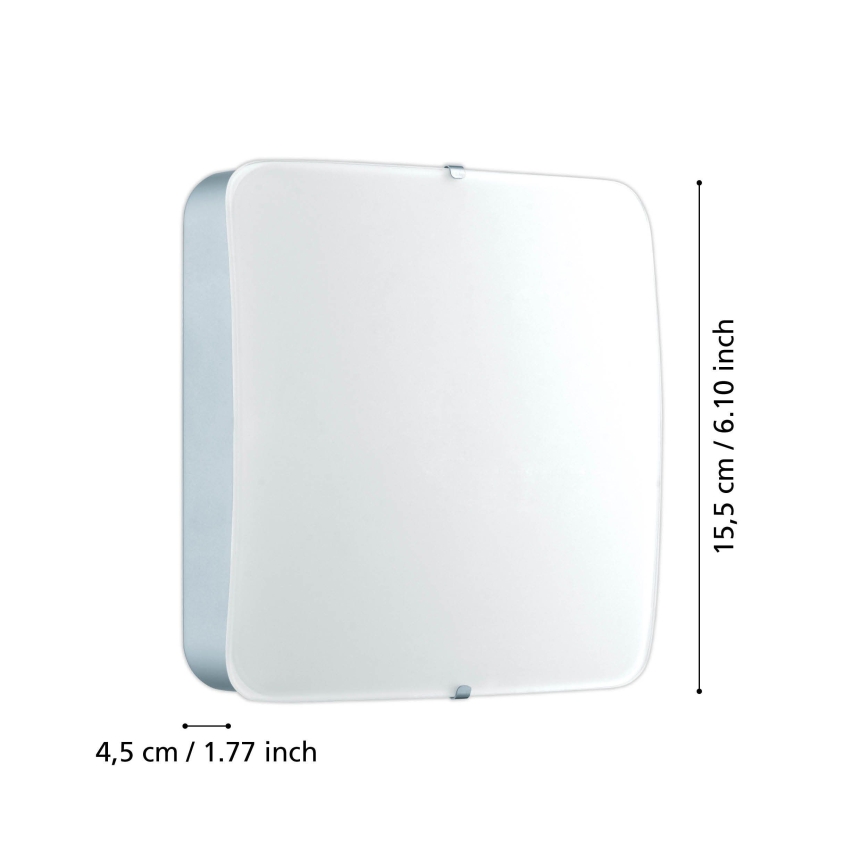 Eglo 95968 - LED griestu gaismeklis CUPELLA LED/11W/230V spīdīgs hroms