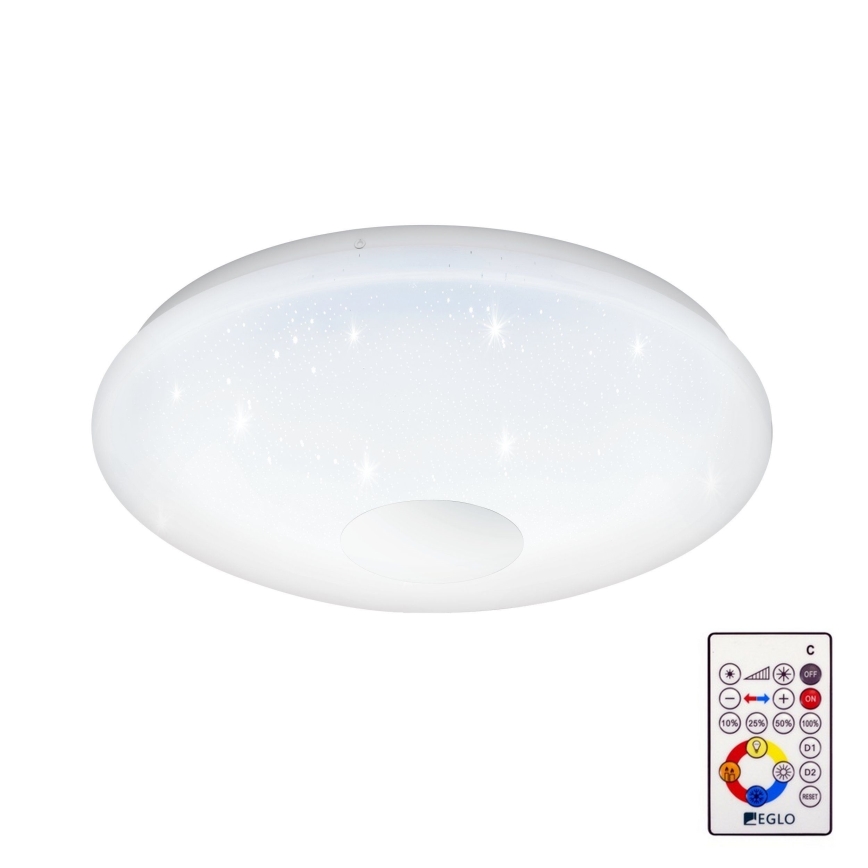 Eglo 95972 - LED regulējama griestu lampa VOLTAGO 2 LED/20W/230V + tālvadības pults