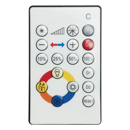 Eglo 95972 - LED regulējama griestu lampa VOLTAGO 2 LED/20W/230V + tālvadības pults