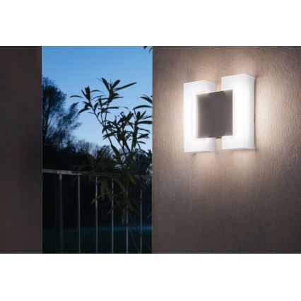 Eglo 95987 - LED āra sienas gaismeklis SITIA 2xLED/4,8W IP44