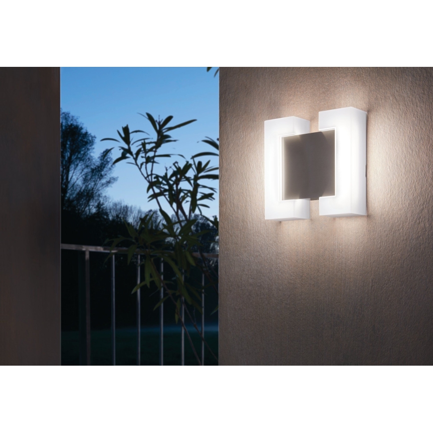 Eglo 95987 - LED āra sienas gaismeklis SITIA 2xLED/4,8W IP44