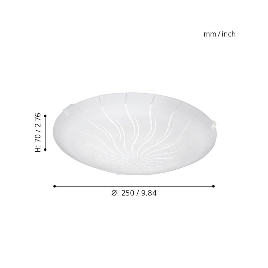 Eglo - LED griestu gaismeklis LED/11W/230V