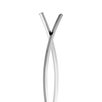 Eglo - LED grīdas lampa LED/36W/230V spīdīgs hroms