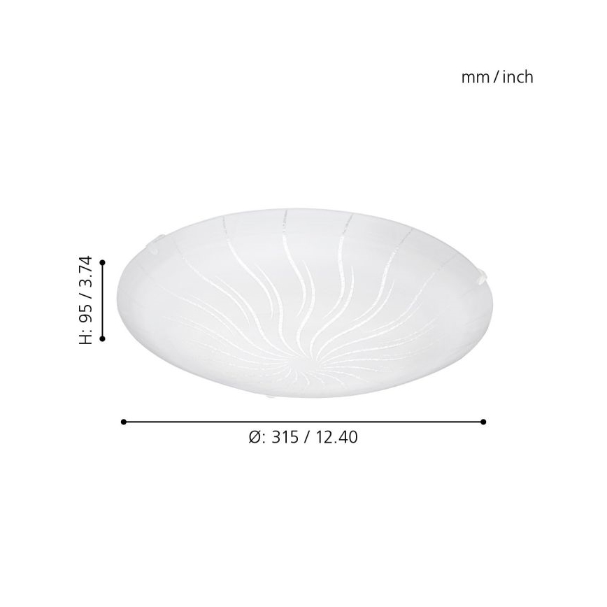 Eglo - LED griestu gaismeklis LED/11W/230V