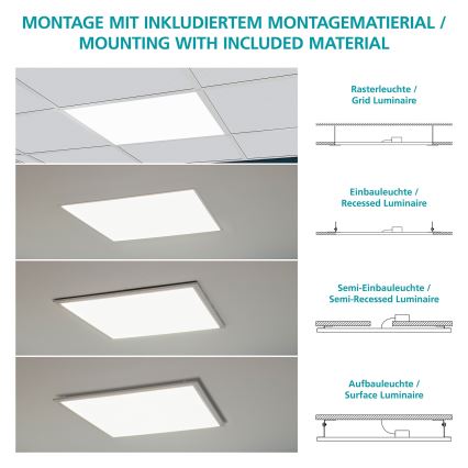 Eglo - LED Griestu panelis LED/16W/230V