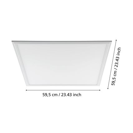 Eglo - LED Griestu panelis LED/40W/230V