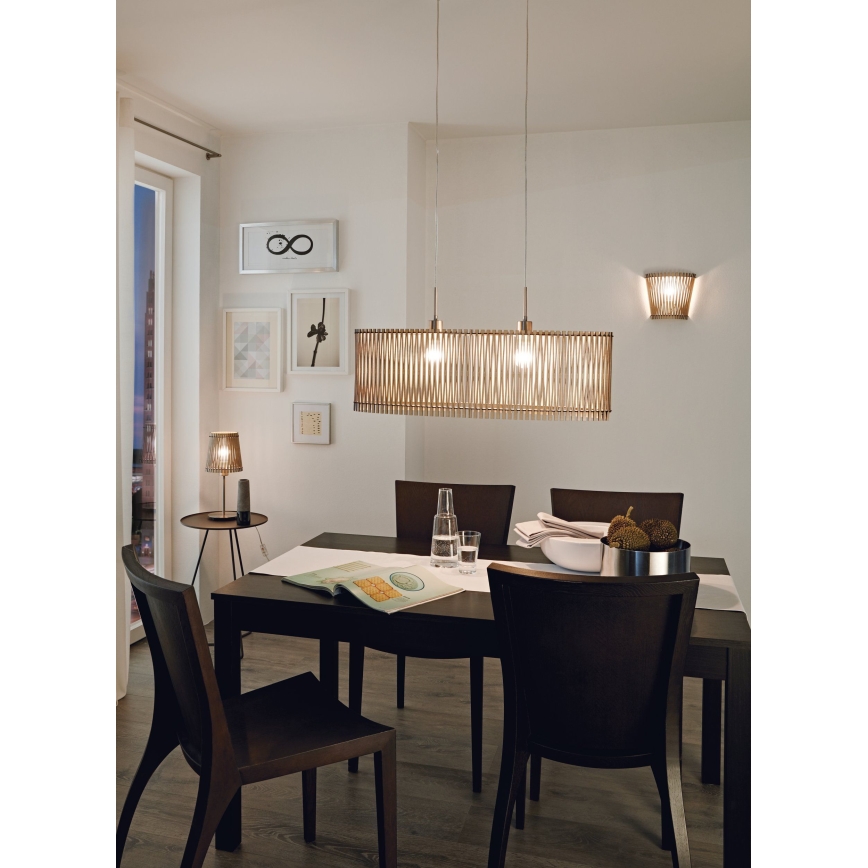 Eglo 96196 - Galda lampa SENDERO 1xE27/60W/230V