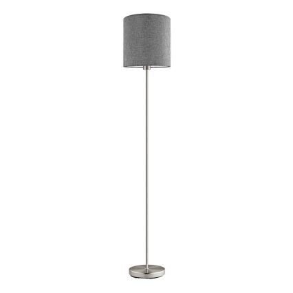 Eglo 96377 - Grīdas lampa PASTERI 1xE27/60W/230V Ø 28 cm pelēka