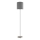 Eglo 96377 - Stāvlampa PASTERI 1xE27/60W/230V pelēka