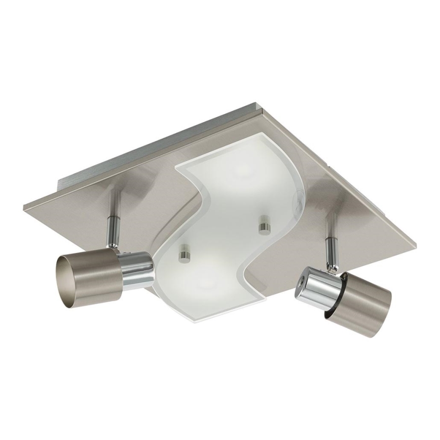 Eglo 96398 - LED Starmetis DIRUS 2xGU10/3,3W+2xLED/3,3W