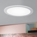 Eglo 96407 - FUEVA 1 regulējams LED iebūvējams griestu gaismeklis LED/10,95W/230V Ø 17 cm