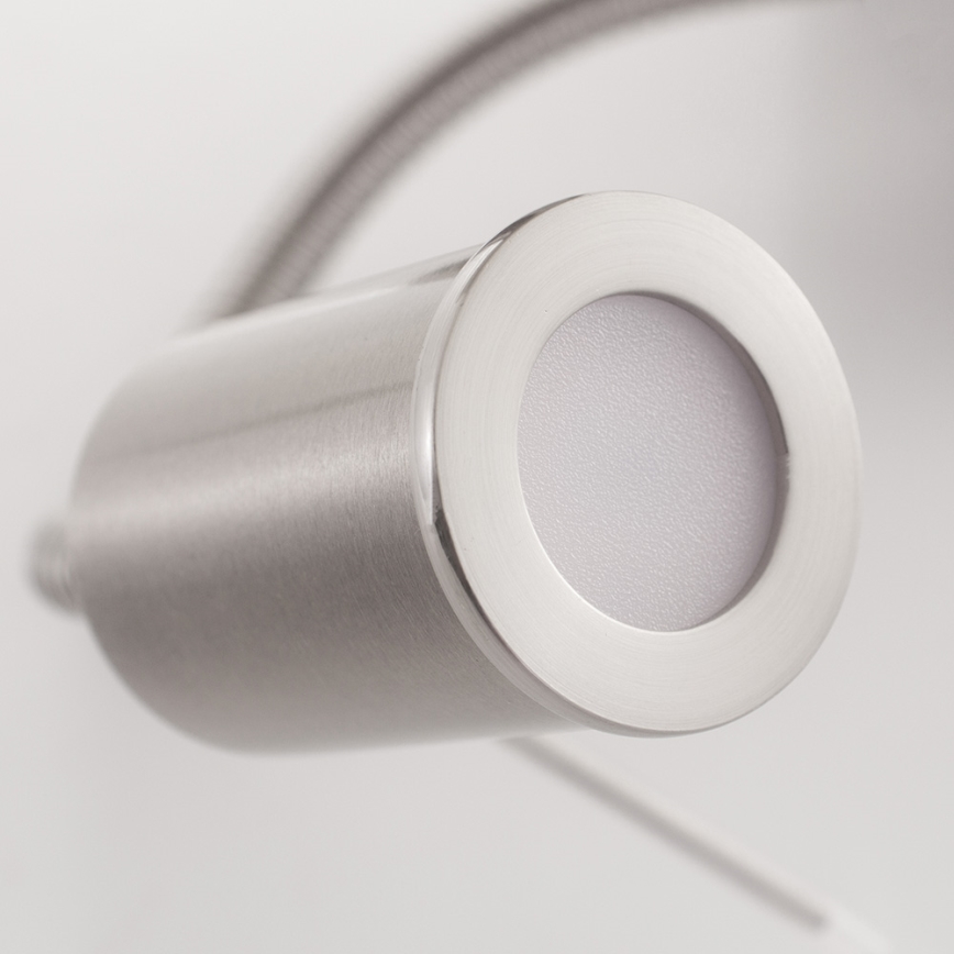 Eglo - LED Pielāgojama lampa 1xE27/40W+LED/3,8W taupe