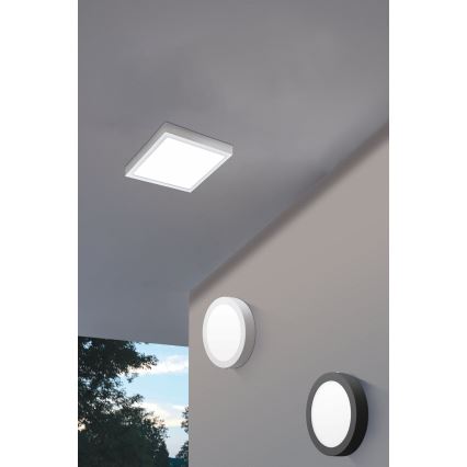 Eglo - Āra LED griestu gaismeklis LED/16,5W/230V IP44