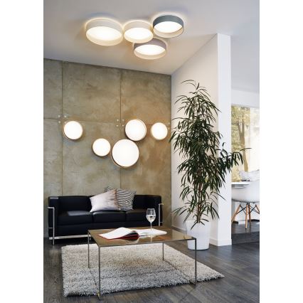 Eglo - LED Aptumšojama griestu lampa 1xLED/18W/230V bēša
