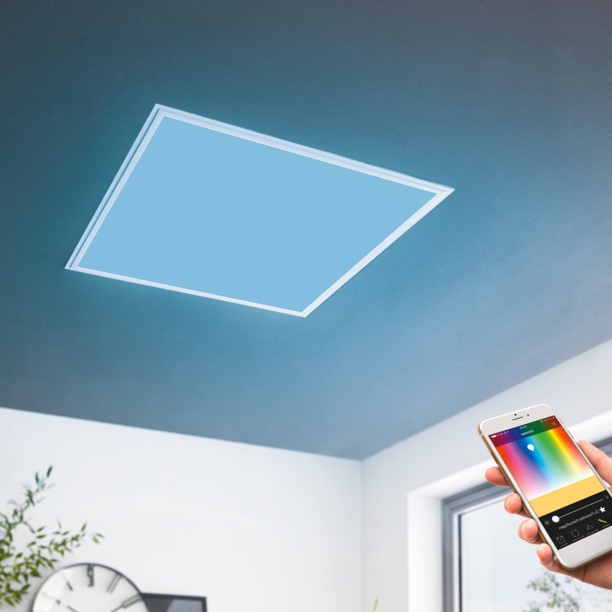 Eglo - LED RGBW Aptumšojams gaismeklis SALOBRENA-C LED/16W + tālvadības pults