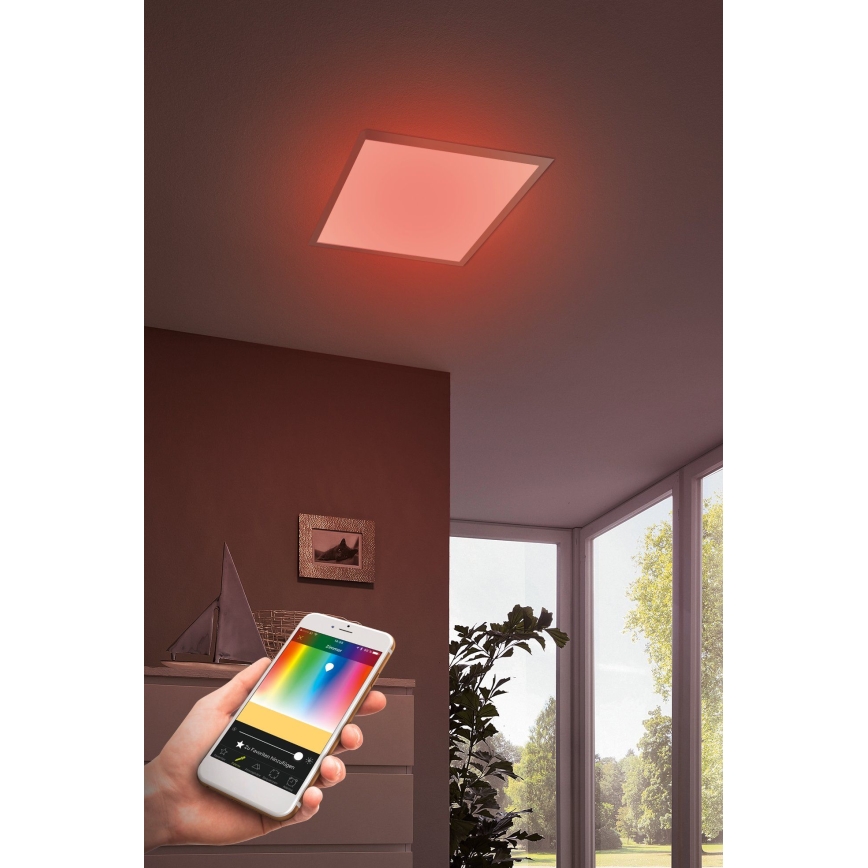 Eglo - LED RGBW Aptumšojams gaismeklis SALOBRENA-C LED/16W + tālvadības pults