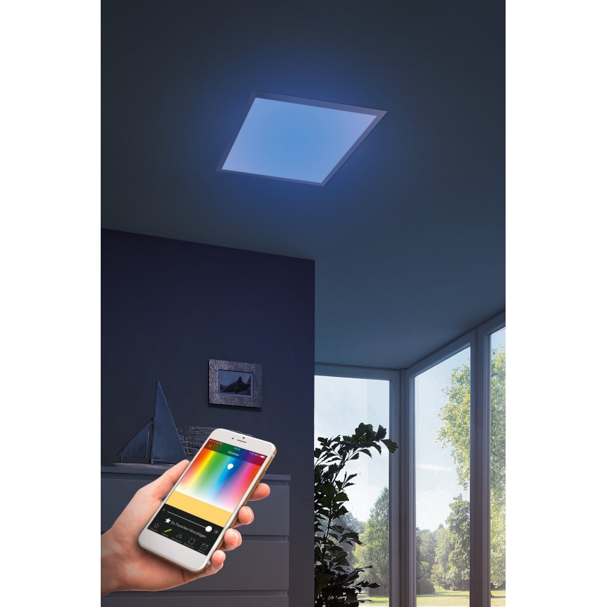 Eglo - LED RGBW Aptumšojams gaismeklis SALOBRENA-C LED/16W + tālvadības pults