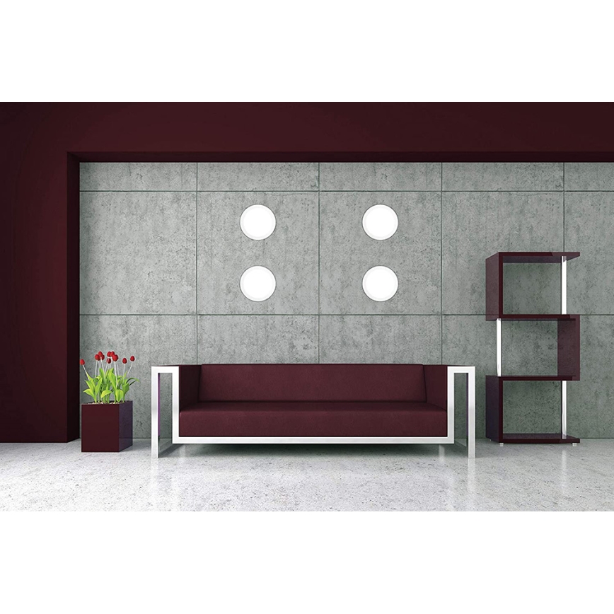 Eglo - LED RGBW aptumšojams iebūvējams griestu gaismeklis FUEVA-C LED/15,6W/230V Ø 22,5 cm