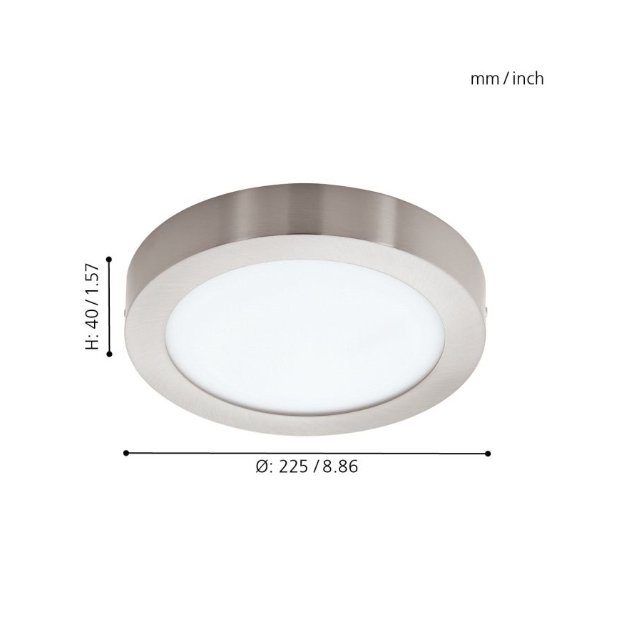 Eglo - LED RGBW  Aptumšojama griestu lampa FUEVA-C LED/15,6W/230V Bluetooth