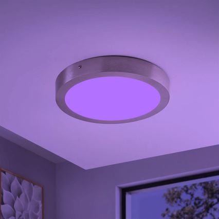 Eglo - LED RGBW Aptumšojams griestu lampa FUEVA-C LED/21W/230V Bluetooth
