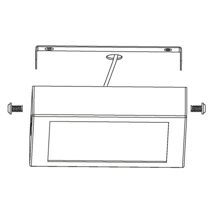 Eglo - LED RGBW Aptumšojams griestu gaismeklis FUEVA-C LED/21W/230V