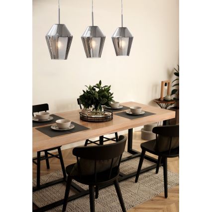 Eglo 96774 - Pakaramais gaismeklis ar vadu MURMILLO 3xE27/28W/230V