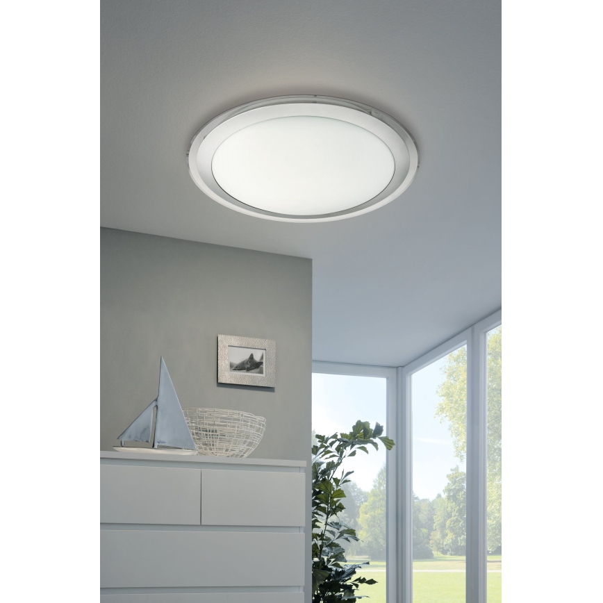 Eglo - LED RGBW Aptumšojams griestu gaismeklis COMPETA-C LED/17W/230V
