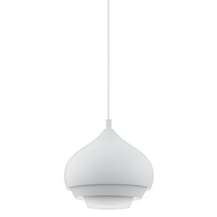 Eglo - Lustra ar auklu 1xE27/60W/230V balts