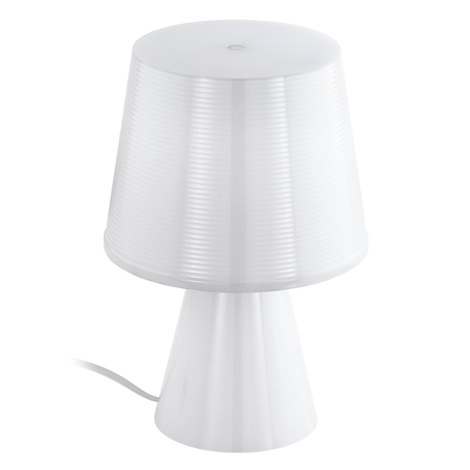 Eglo 96907 - Galda lampa MONTALBO 1xE14/40W/230V balts