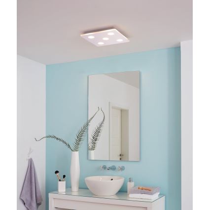 Eglo - LED vannas istabas griestu gaismeklis 5xLED/4,5W/230V IP44