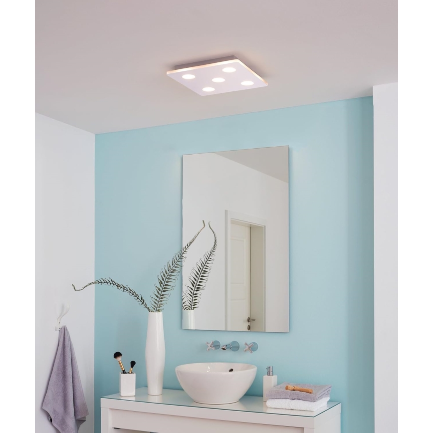 Eglo - LED vannas istabas griestu gaismeklis 5xLED/4,5W/230V IP44
