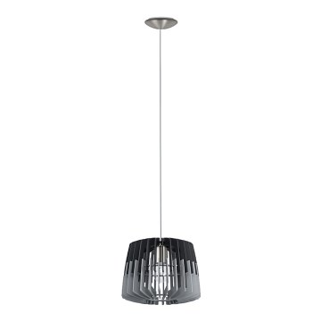 Eglo 96955 - Lustra uz vada ARTANA 1xE27/60W/230V pelēka/melna 300mm