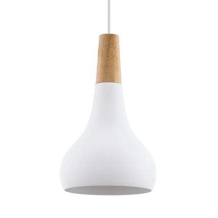 Eglo - Piekarama lampa 1xE27/60W/230V d. 18 cm balta