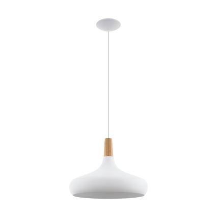 Eglo - Piekarama lampa 1xE27/60W/230V d. 40 cm balta