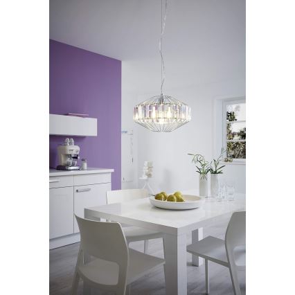 Eglo 96987 - Lustra ar auklu PEDROLA 1xE27/60W/230V