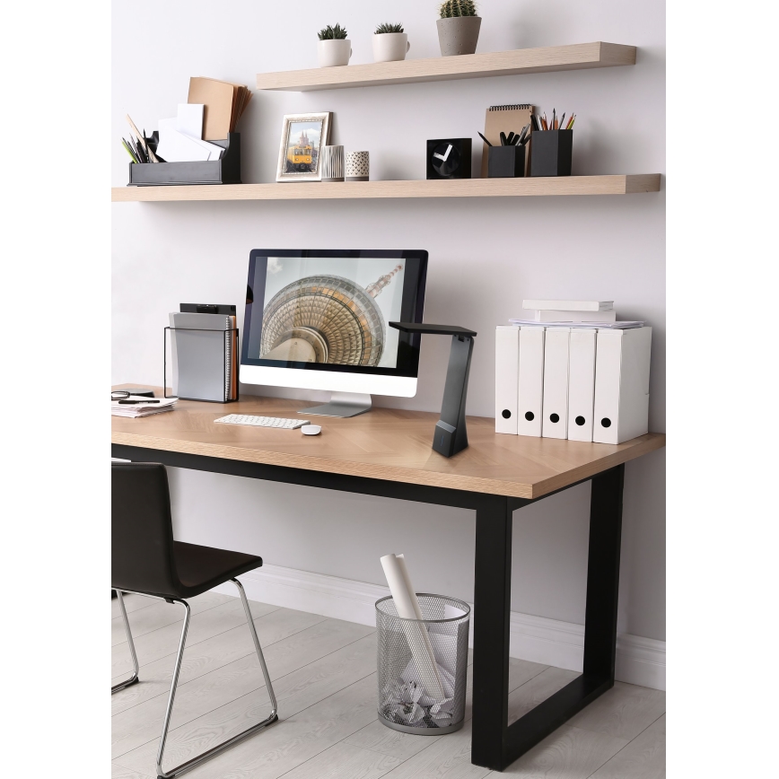 Eglo - dimmējama LED galda lampa LED/1,8W/230V melna