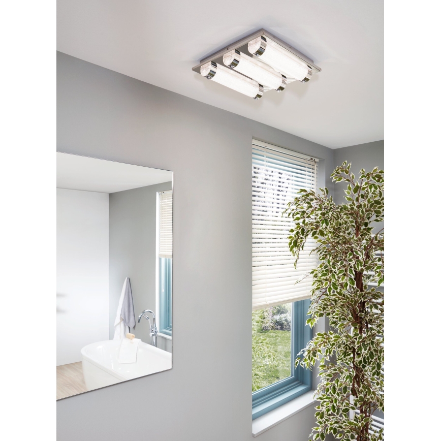 Eglo - LED vannas istabas griestu gaismeklis 3xLED/7W/230V IP44