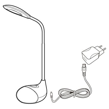 Eglo - regulējama LED galda lampa LED/2,2W+0,3W/230V RGB