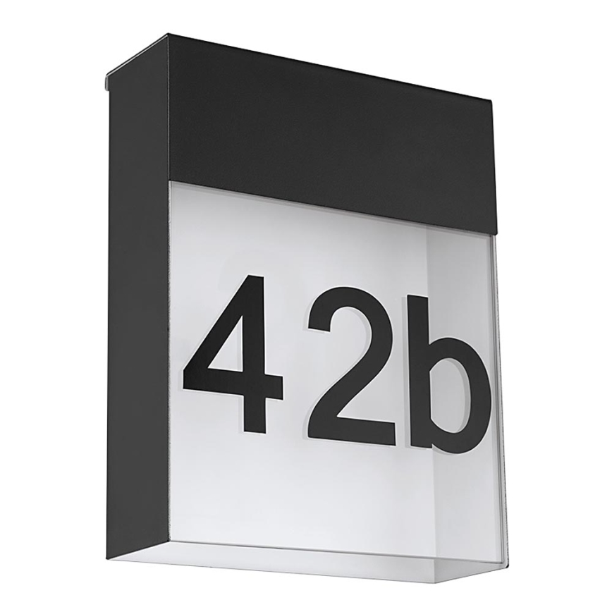 Eglo 97117 - LED Mājas numurs PONSO LED/4,8W/230V