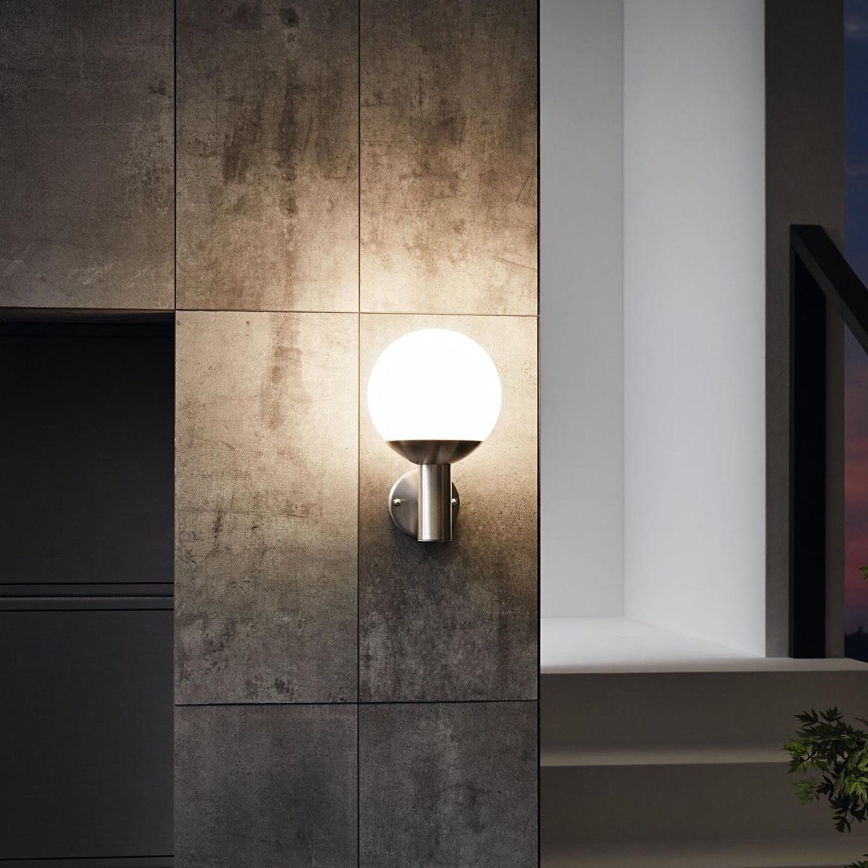 Eglo 97247 - LED regulējams āra sienas gaismeklis NISIA-C 1xE27/9W/230V IP44